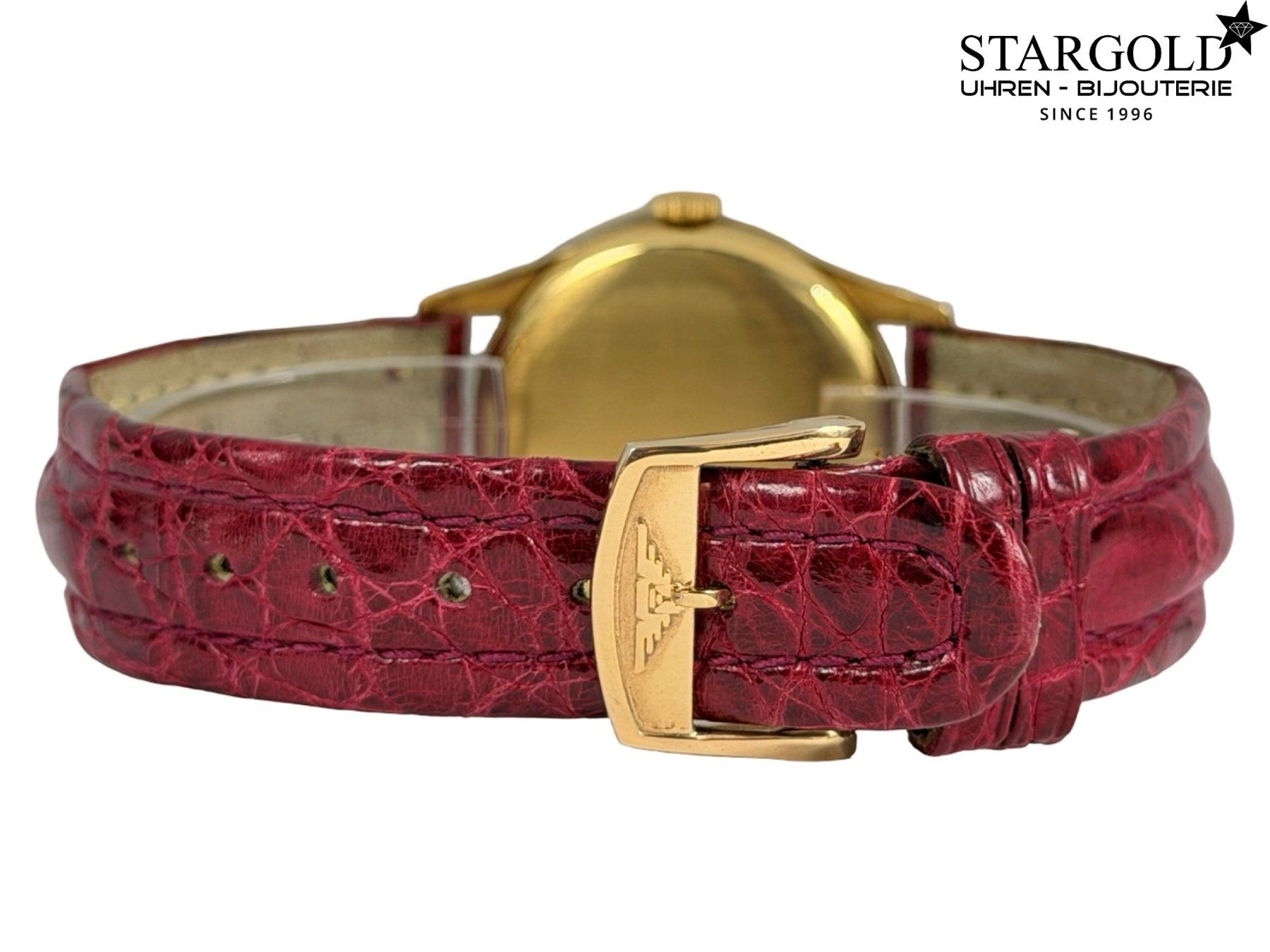 Longines Orologi: Longines Handaufzug Vintage Gold – Usato da Zürich venduto da Stargold-Uhren 7