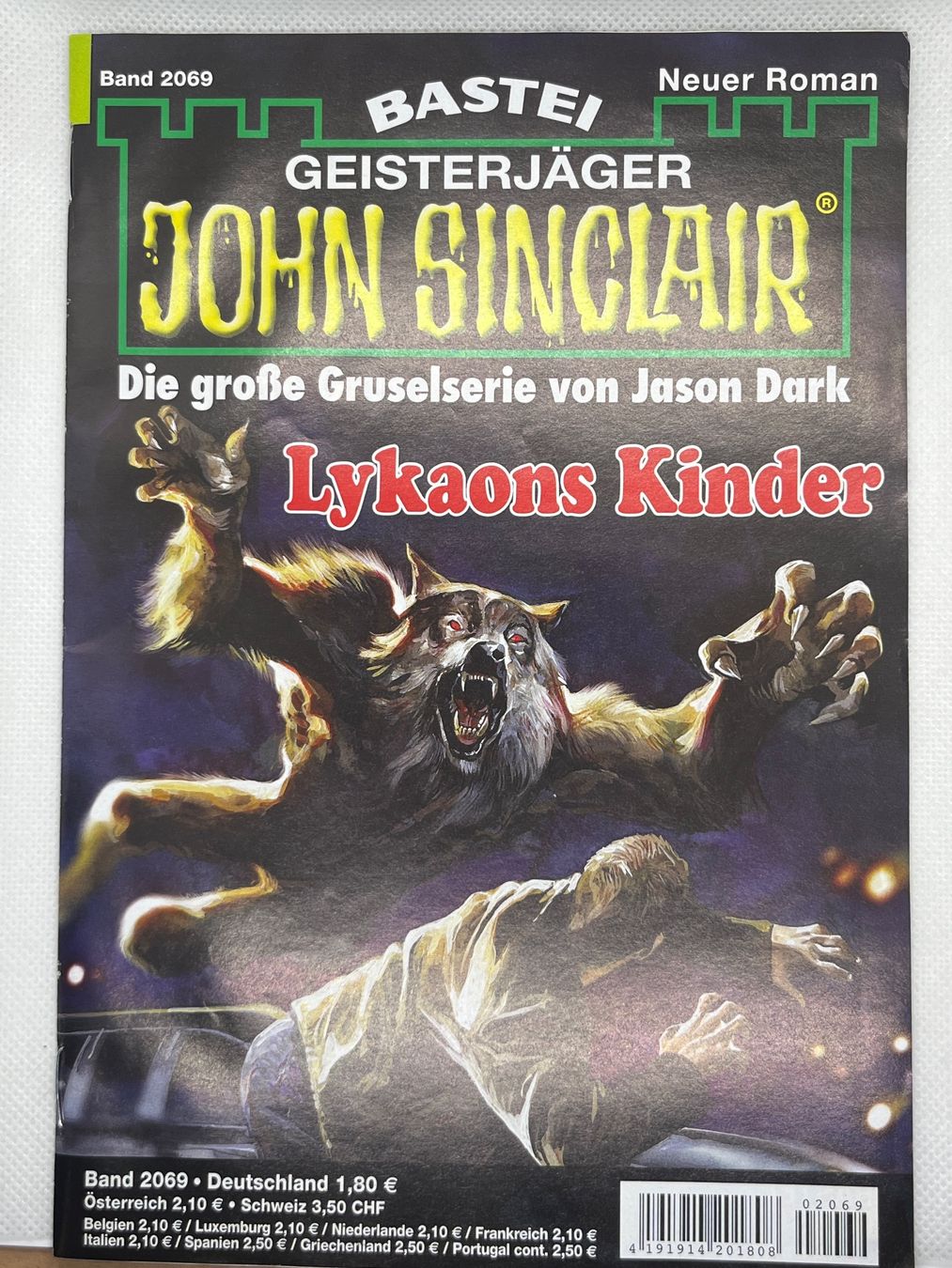 Livres: John Sinclair 2069 Lykaons Kinder 1. Auflage – D'occasion à Hinterkappelen par Kim1992