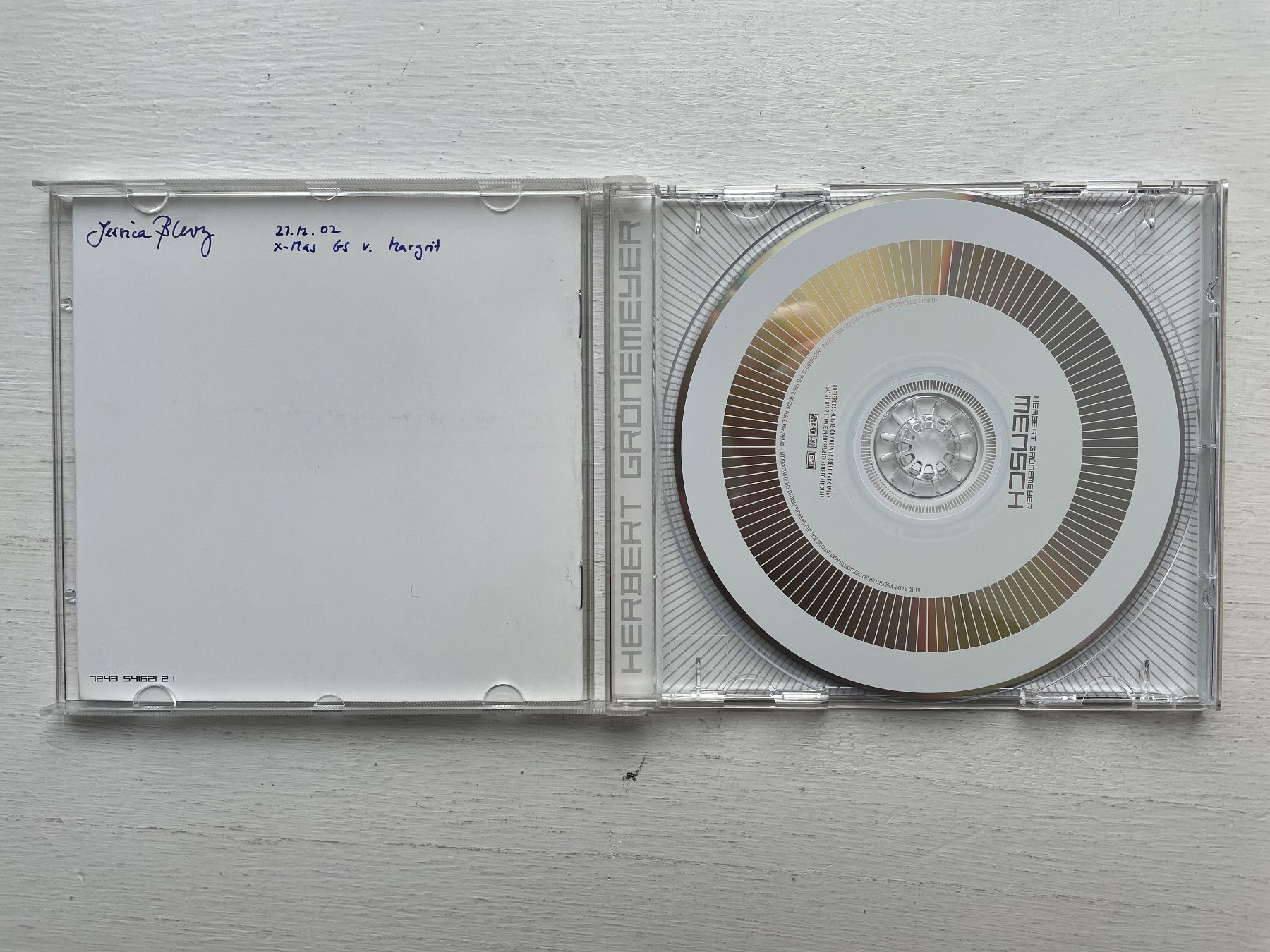 CD: Herbert Grönemeyer - Mensch - CD, 2002 – Usato da Zürich venduto da Andy_t71 2