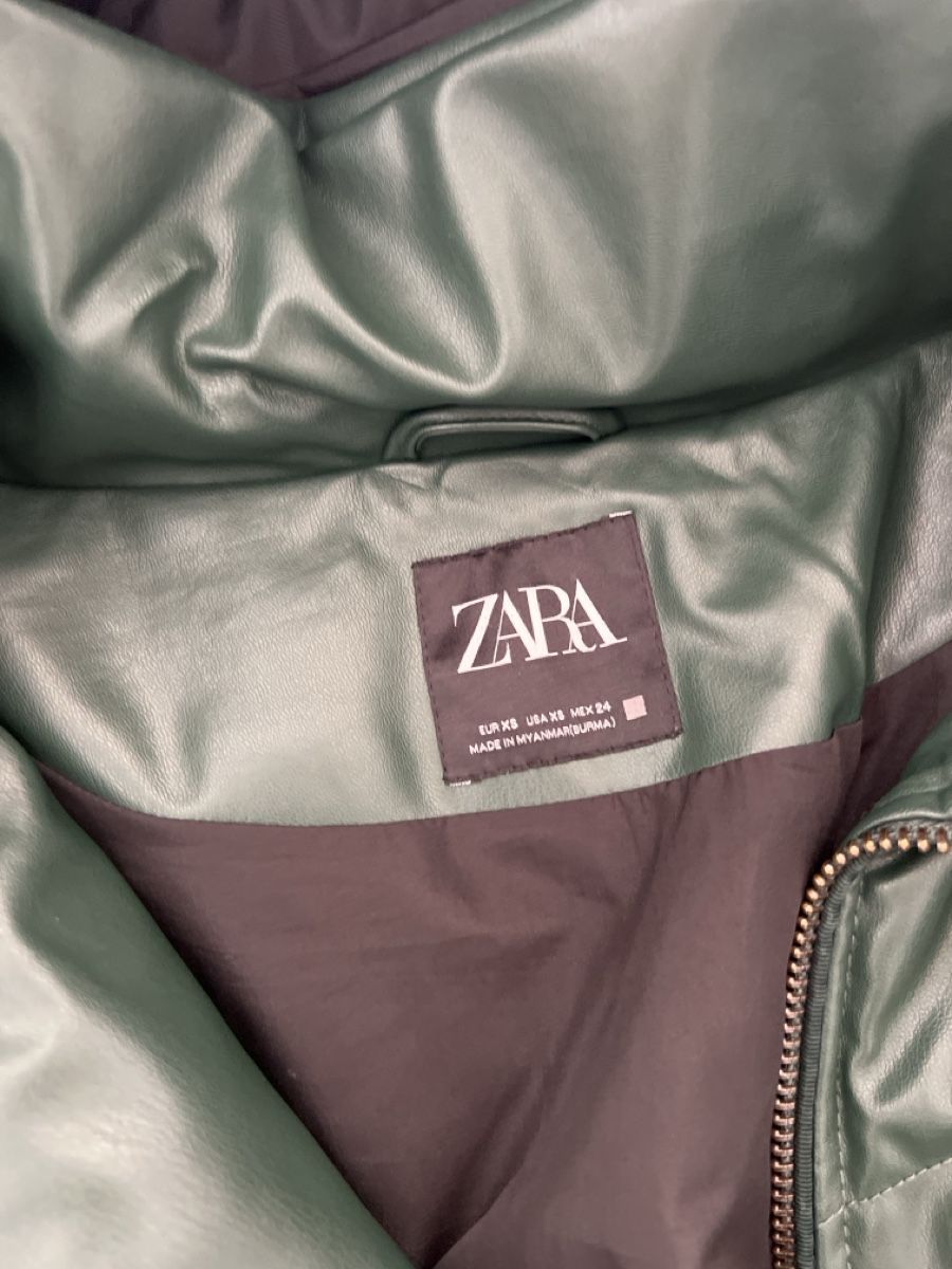 Zara Giacche: Zara Winterjacke grün XS – Usato da Tuggen venduto da Tantas 3