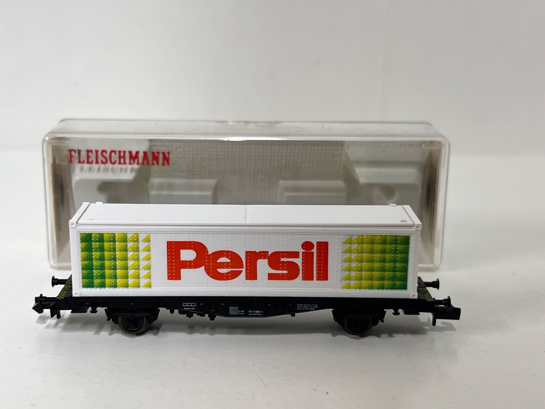 Fleischmann Modellini di ferrovie: FLEISCHMANN 8244 Persil Spur N – Usato da Neuenhof venduto da ludovicco 1