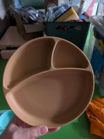 assiette bebè en silicone - baby teller sylicon