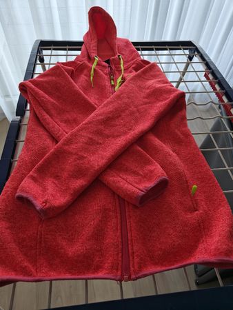 Fleecejacke Neon Rot 