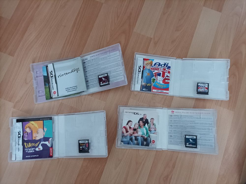 Jeux: 4 jeux Nintendo DS – D'occasion à Fully par Taaat