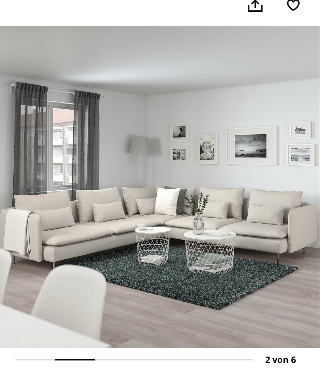 Sofas: Ikea Söderhamn Ecksofa  – D'occasion à Kölliken par Vivii01 4