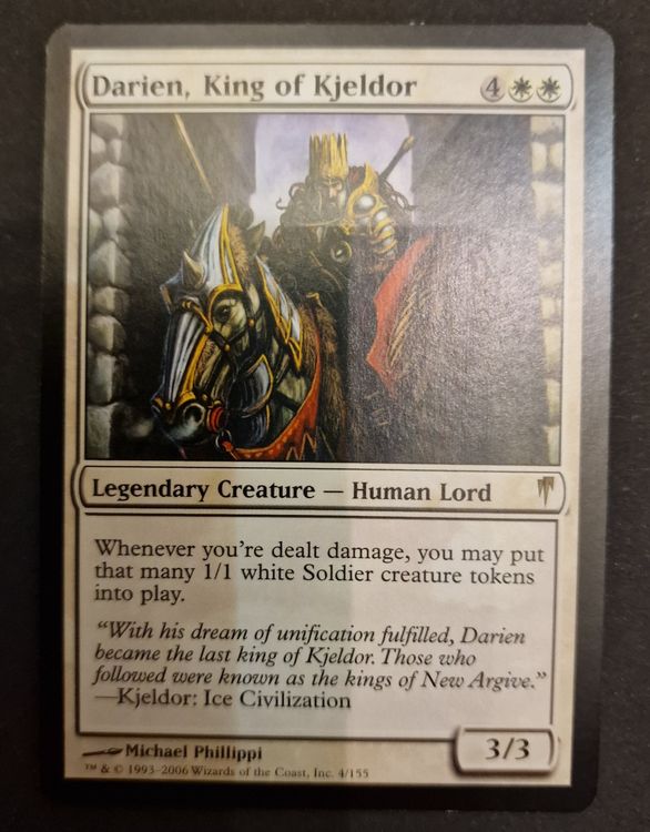 Darien, King of Kjeldor, Magic the Gathering Kaufen auf Ricardo