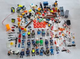 Playmobil Konvolut Polizei Figuren und Zubehör