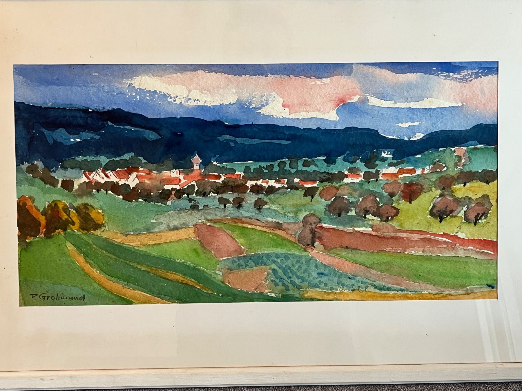 Dipinti: Bild Paul Grolimund – Usato da Basel venduto da PAUL_ART 2