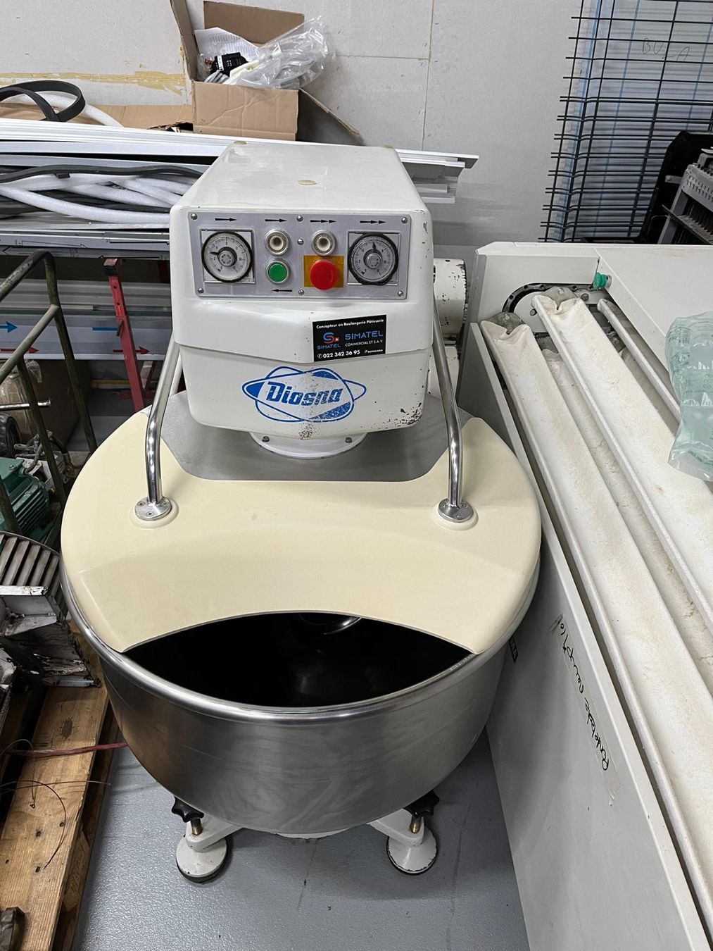 Elettrodomestici da cucina: Pétrin Diosna 120 litres – Usato da Bouveret venduto da gegesantiago