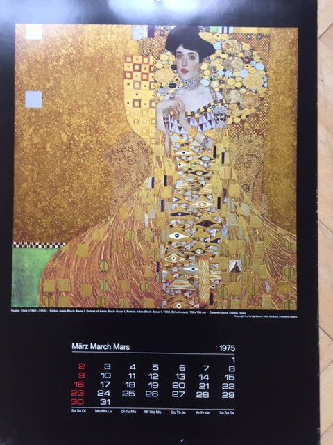 GUSTAV KLIMT KALENDER 1975  Kaufen auf Ricardo