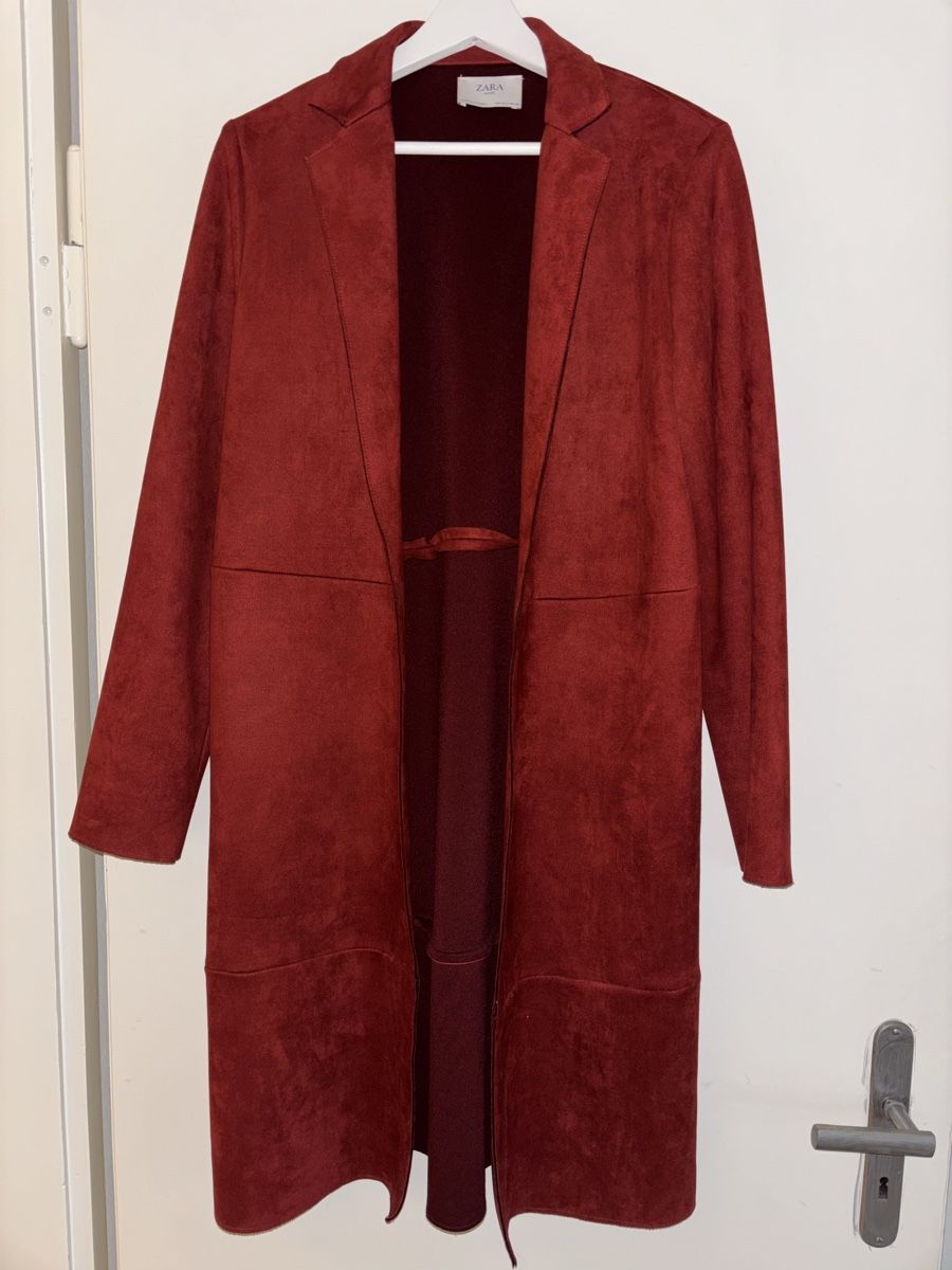 Zara Giacche & Cappotti: Zara Mantel Bordeauxrot – Nuovo (secondo la descrizione) da Binningen venduto da Eldissa
