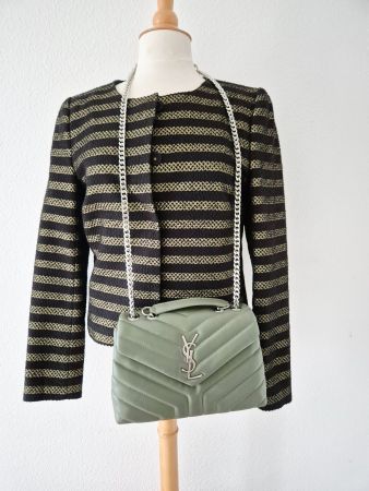 JACKE BLAZER HALLHUBER 40 L GOLD BLACK , TOP ZU JEANS ROCK