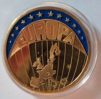 Euro Ecu Europa 1998 Göde Deutschland Messing Ficha Medaille
