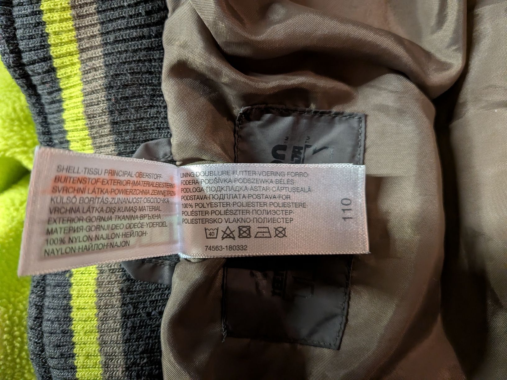 Giacche & Cappotti: Ninja Turtles Winter Jacket Size 110 – Usato da Dübendorf venduto da dan_7qbr 3