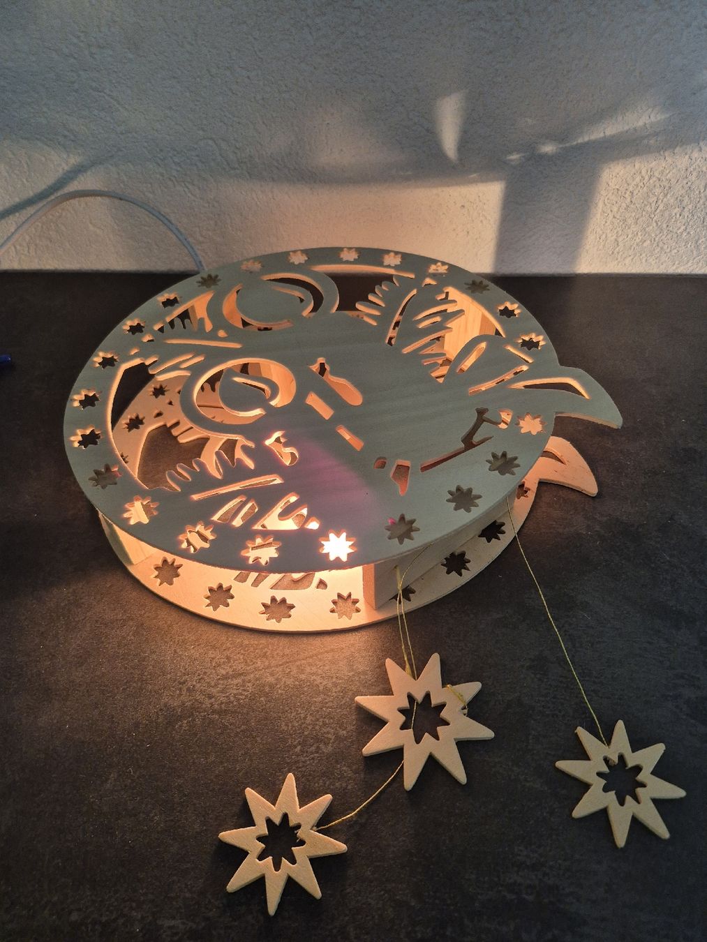 Tutte le decorazioni: Holz Weihnachtsbeleuchtung 2er Set  – Usato da Weier im Emmental venduto da Maesi94 4