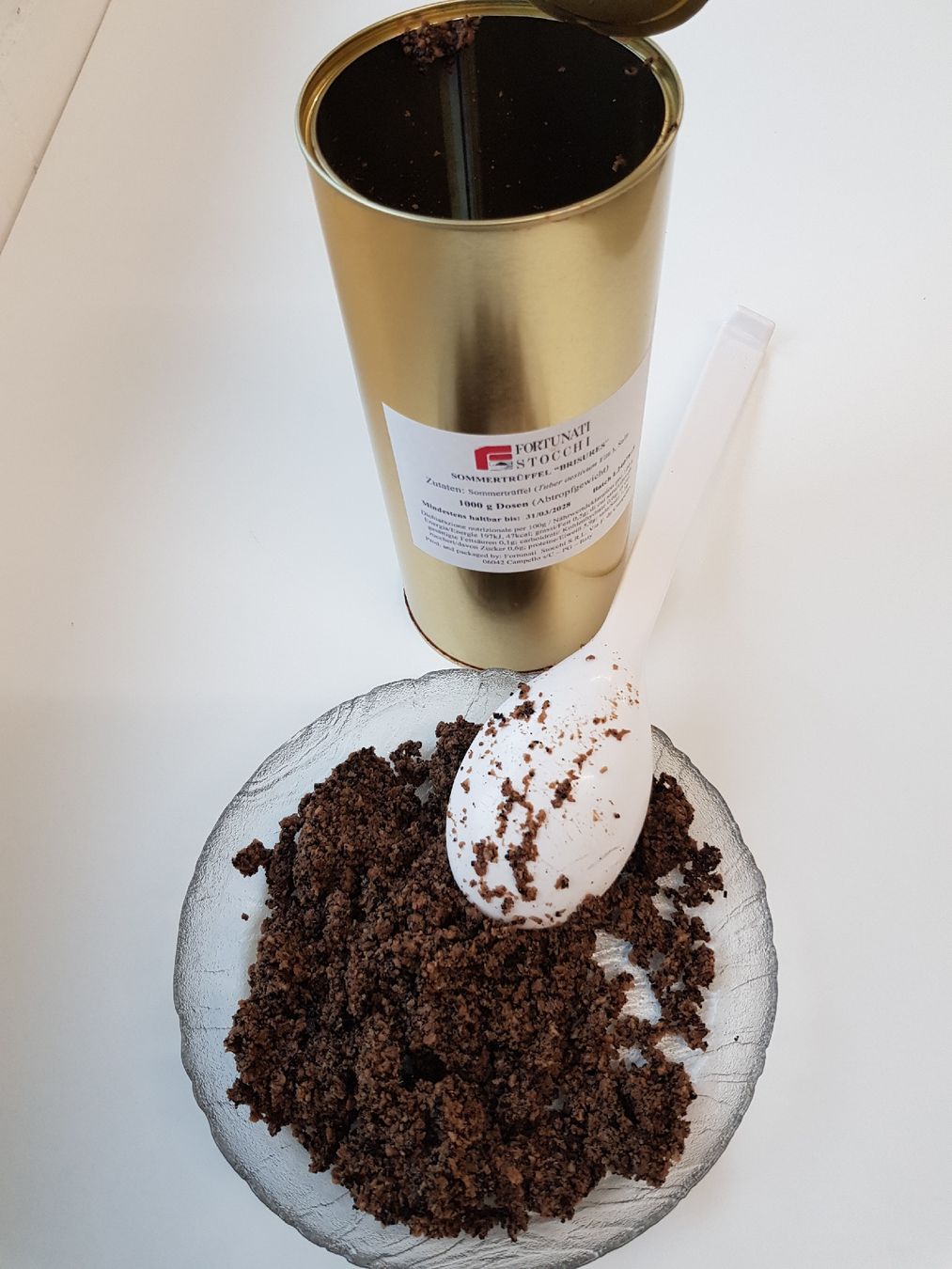 Cibi & Specialità: Trüffel "Brisures" Sommertrüffel 1000gr. Dose – Nuovo e nell'imballaggio originale da Zürich venduto da Sommertraum 3