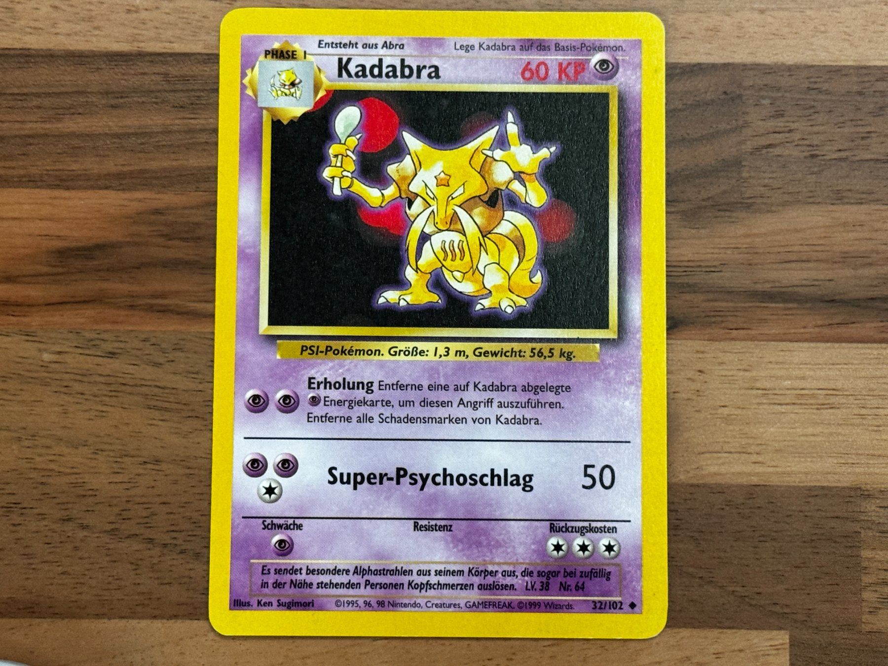 Pokémon Carte collezionabili: Pokemon Trading Karte Kadabra – Usato da Glattfelden venduto da Dani_Tanner