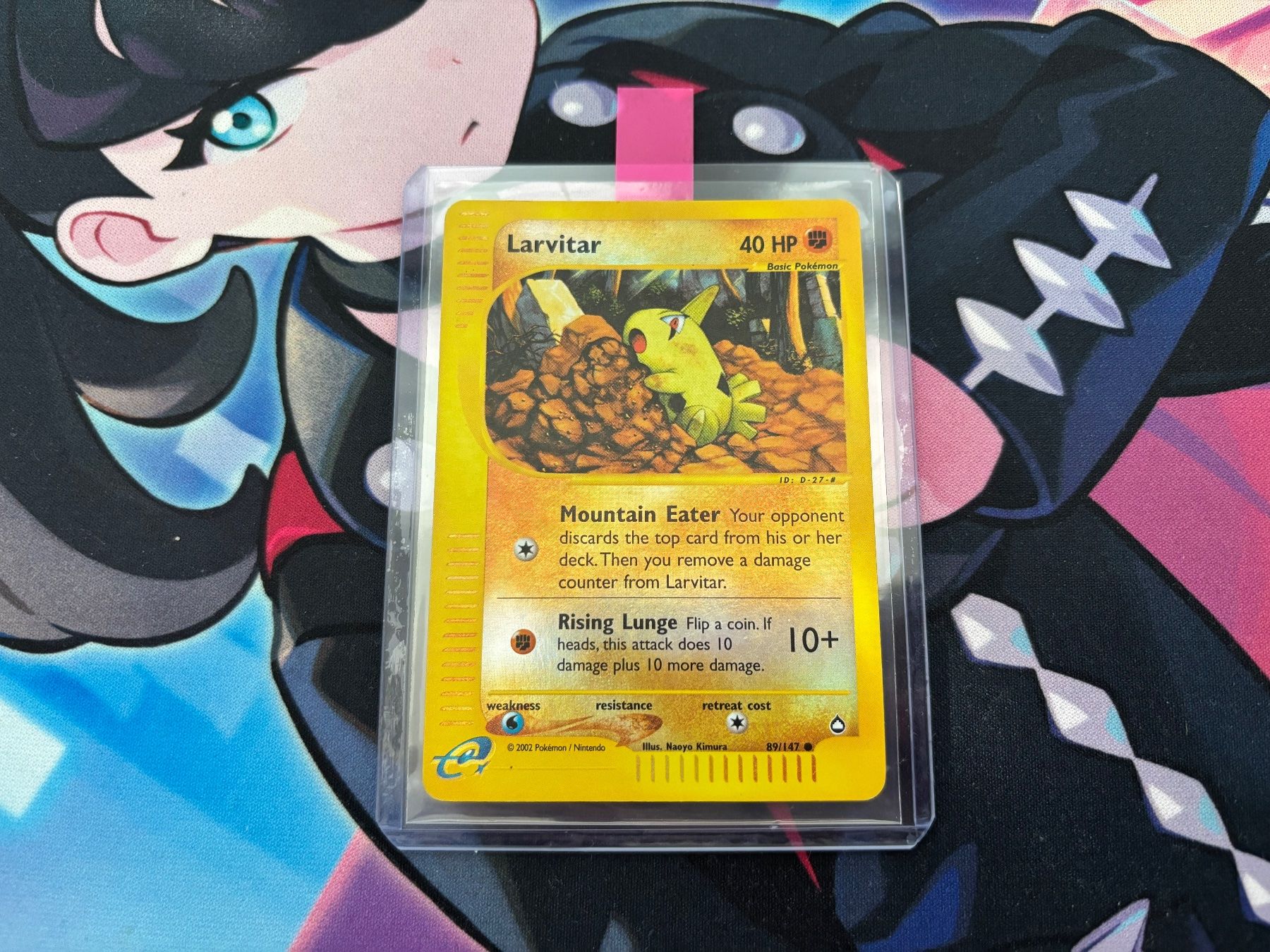 Pokémon Carte collezionabili: 2002 POKEMON Larvitar Reverse Holo Aquapolis 89 – Usato da Wilen (Sarnen) venduto da Seeungeheuer