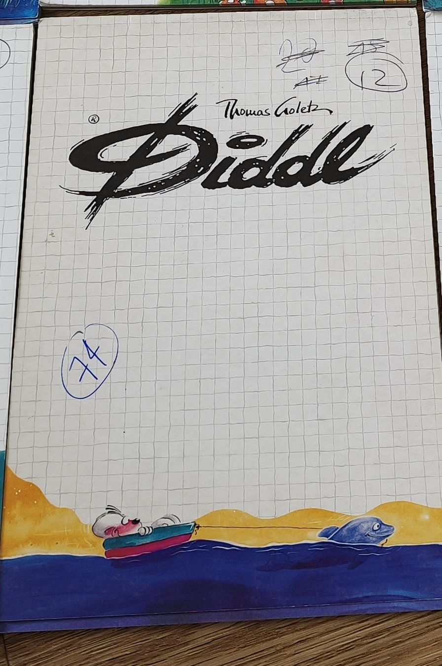 Carta: Diddl Blatt nr 74 – Usato da Uesslingen venduto da donna0301