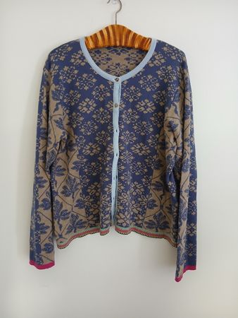 Cero & Etage Scandinavian Cardigan Knitted Size XL