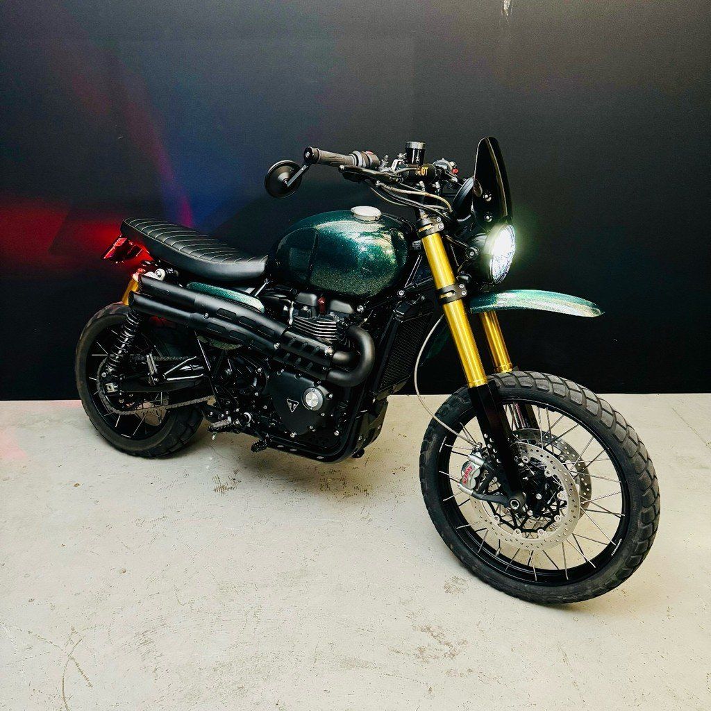 Triumph Enduro: TRIUMPH Scrambler 1200 XE Special Edition by MIOT – Gebraucht aus Oberhofen Thun'see von -MIOT- 3