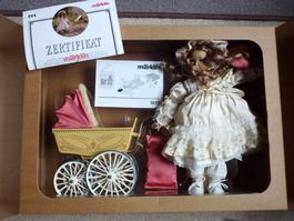 Märklin 16111 Puppenwagen mit Heidi Ott Puppe, handmade, neu