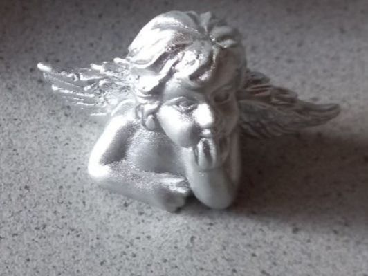 Figurines: Ein Engel Silbrig – Neuf avec emballage d'origine à Winistorf par acreativ2