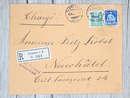 CL13 Enveloppe + Timbre Suisse 1920