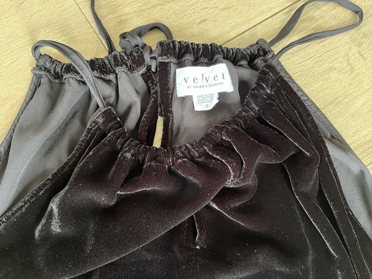 Tops: Velvet samt Top schwarz Neu – Neu (gemäss Beschreibung) aus Kerns von osco01