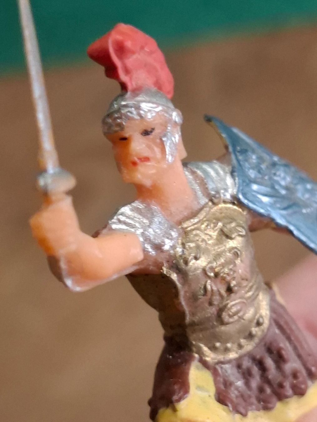 Elastolin Giocattoli: Elastolin Römer Legionär Ritter Soldat Spielfigur - Mini – Usato da Schlieren venduto da Svenja7 2