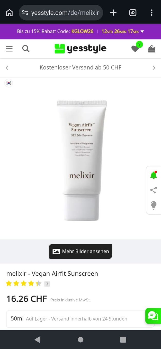 Gesichtspflege: Melixir invisible Suncream NEU originalverpackt – Neu und originalverpackt aus Waldenburg von dis_9jl6 2