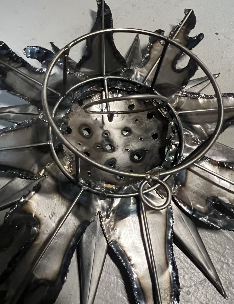 Tutte le decorazioni: Sonnen Wanddeko aus Metall - Handmade – Nuovo (secondo la descrizione) da Interlaken venduto da Skandalpreis 4