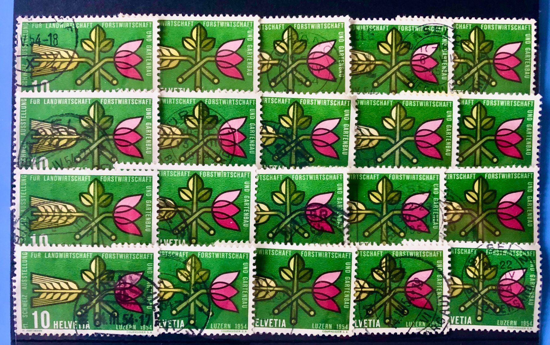 Tutti i francobolli: Nr. 316 mit Stempel     – Usato da Aarau venduto da Billa007