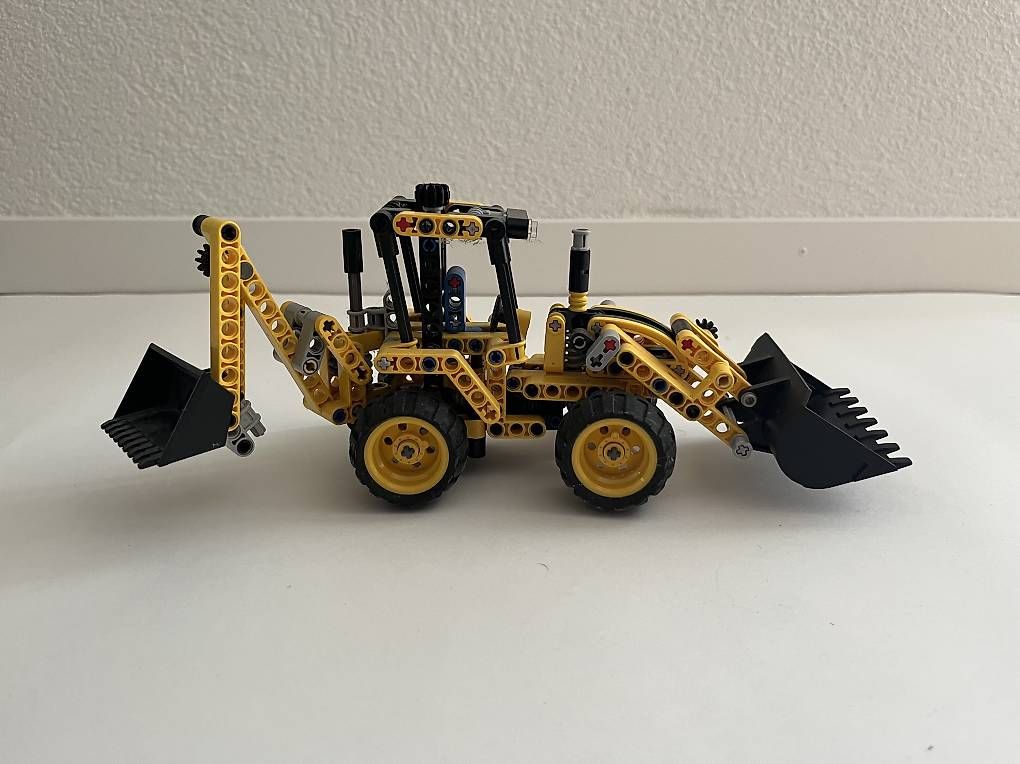 Lego Giocattoli: LEGO Technic 42004 Baggerlader mit Anleitung guter Zustand – Usato da Zollikofen venduto da d.gantenbein3052 2