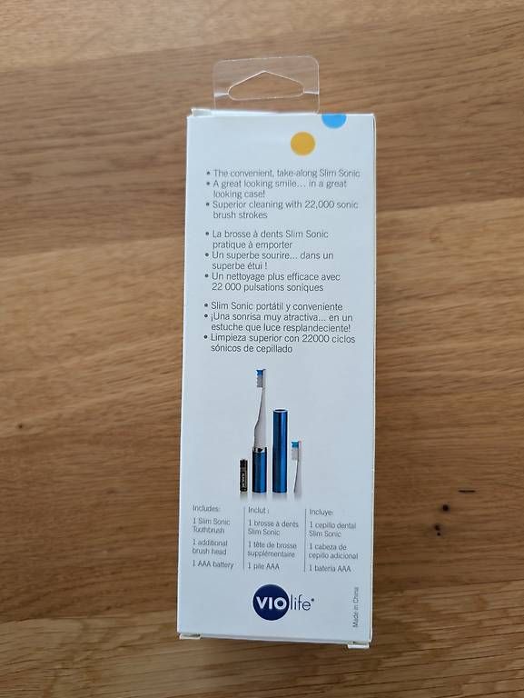 Cura dei denti: Elektrische Zahnbürste Slim Sonic – Usato da Nidau venduto da joe00 1