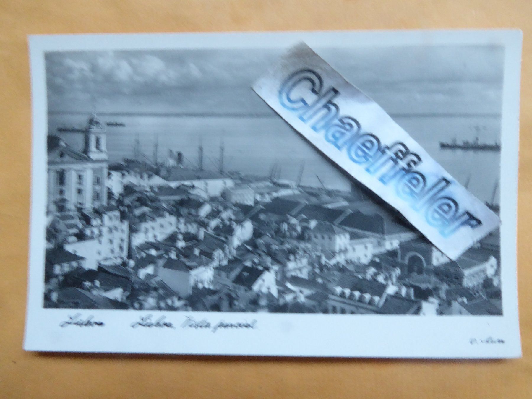 Cartoline postali: Norbre Lisboa e os seus arredores – Usato da Zürich venduto da Chaeffeler