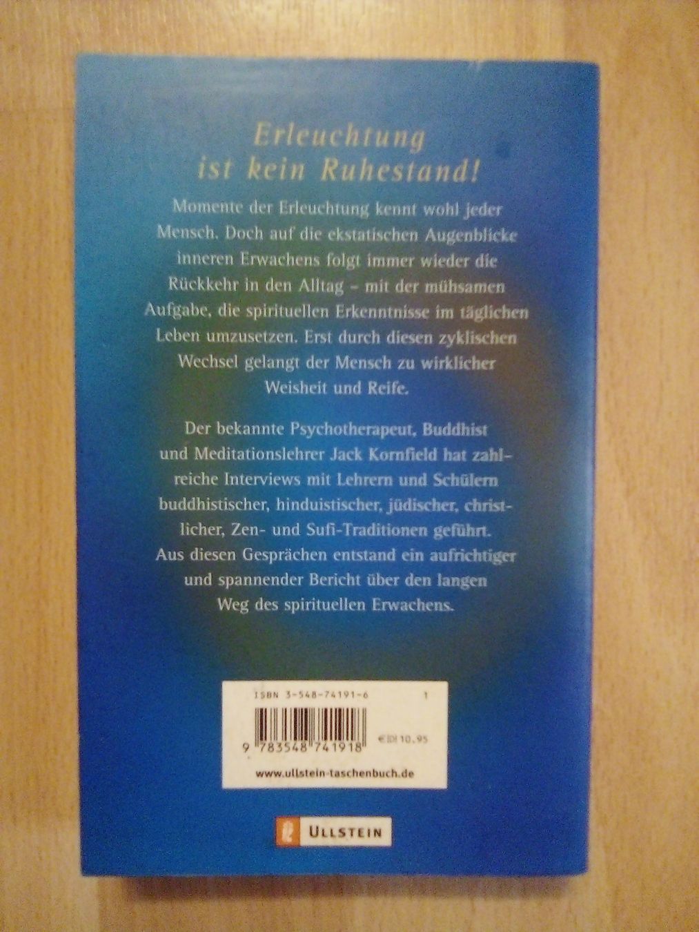 Libri: Das Tor des Erwachsen Jack Kornfield – Usato da Winterthur venduto da Colonica 1