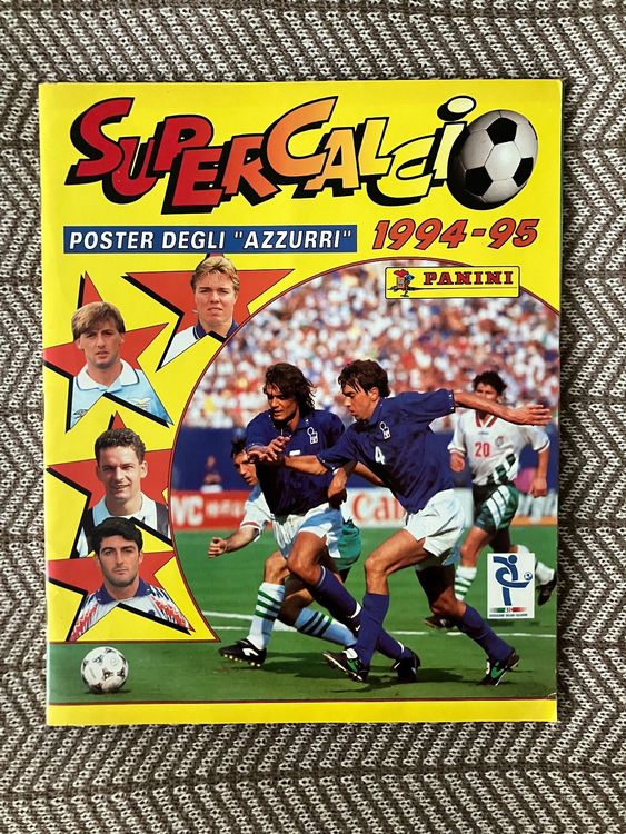 Album Panini Supercalcio 1994-1995 - Vintage - Lire La Description