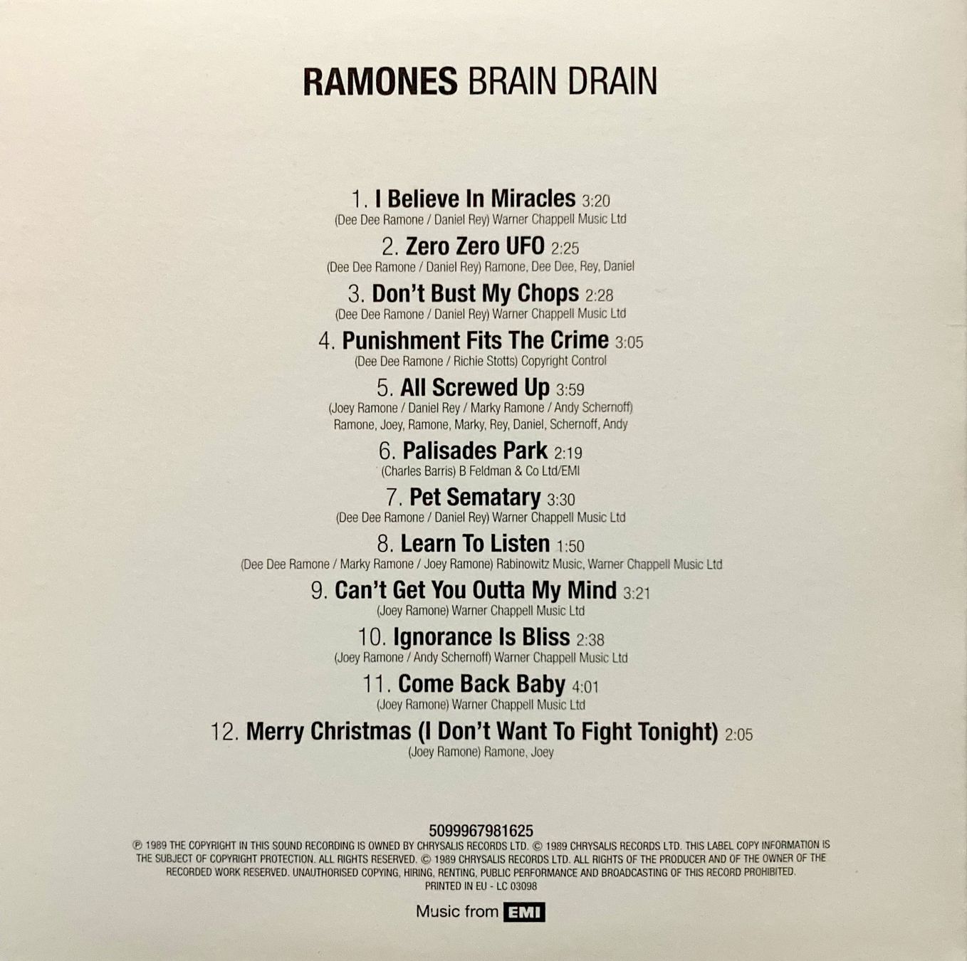 CD: RAMONES - 4 ALBUMS – Usato da Bottens venduto da hotter-than-hell 3