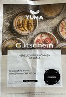 Yuma Gutschein CHF 100.-