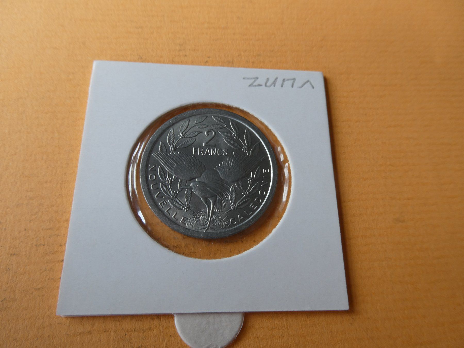 Tutti le monete: Nouvelle Caledonie 1977, 2 Francs   stgl – Usato da Hinterforst venduto da Rohusri 1