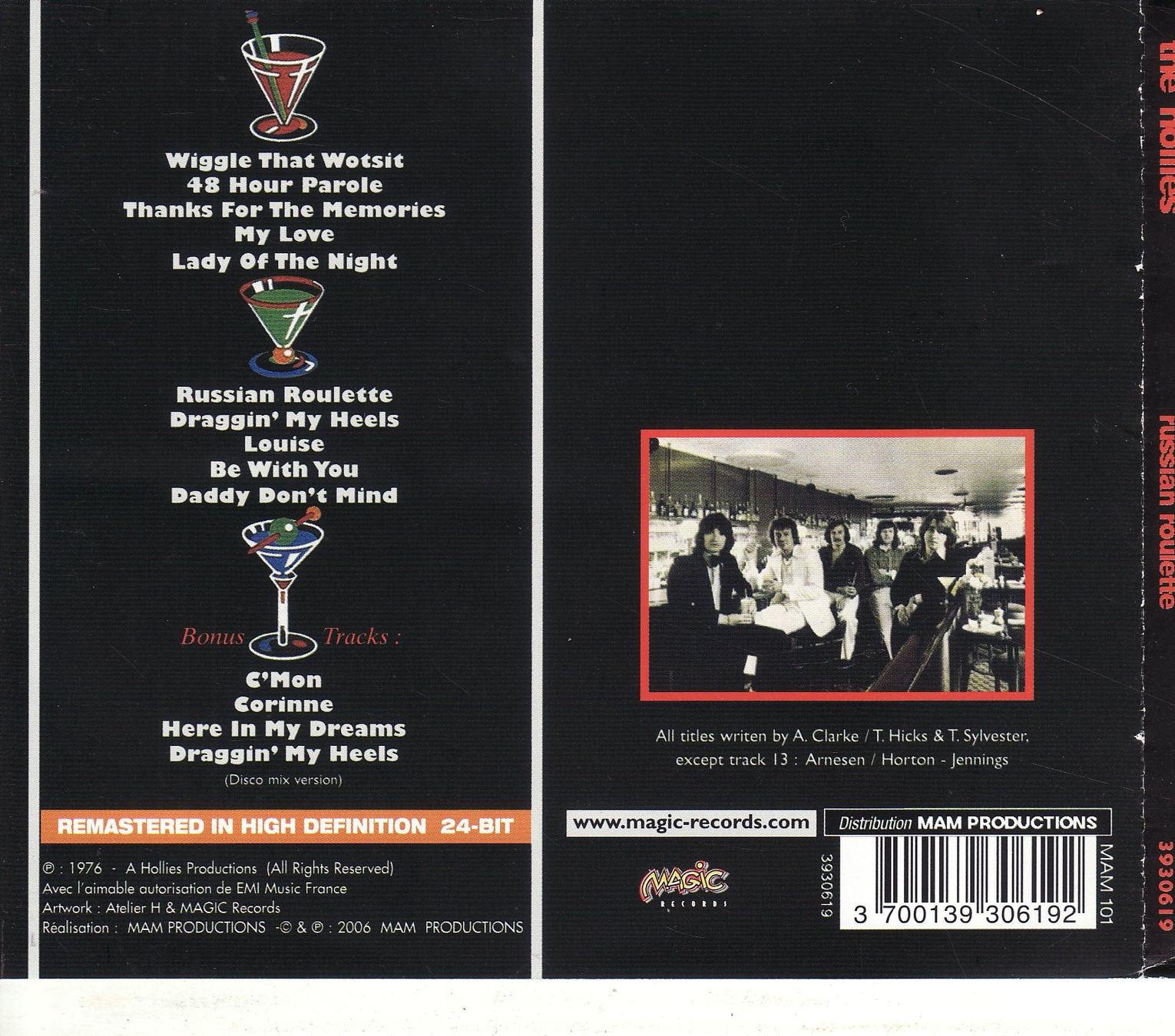 CDs: The Hollies – Russian Roulette – Neuf (Voir description) à Boussens par catfood01 1