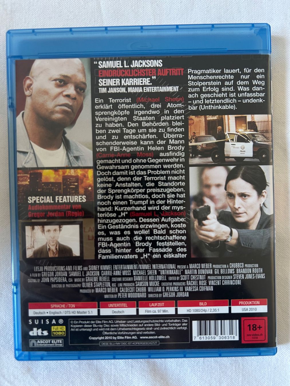 Tutti i DVDs: DVD "Unthinkable" - Action – Usato da Sierre venduto da sevenworlds 1