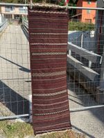 Belutsch Kelim 215x63cm Teppich handgemacht sauber