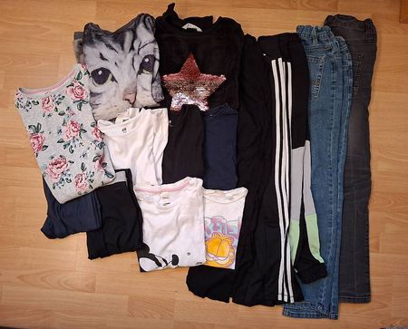 Mädchen Kleider-Set, Grösse: 146/152