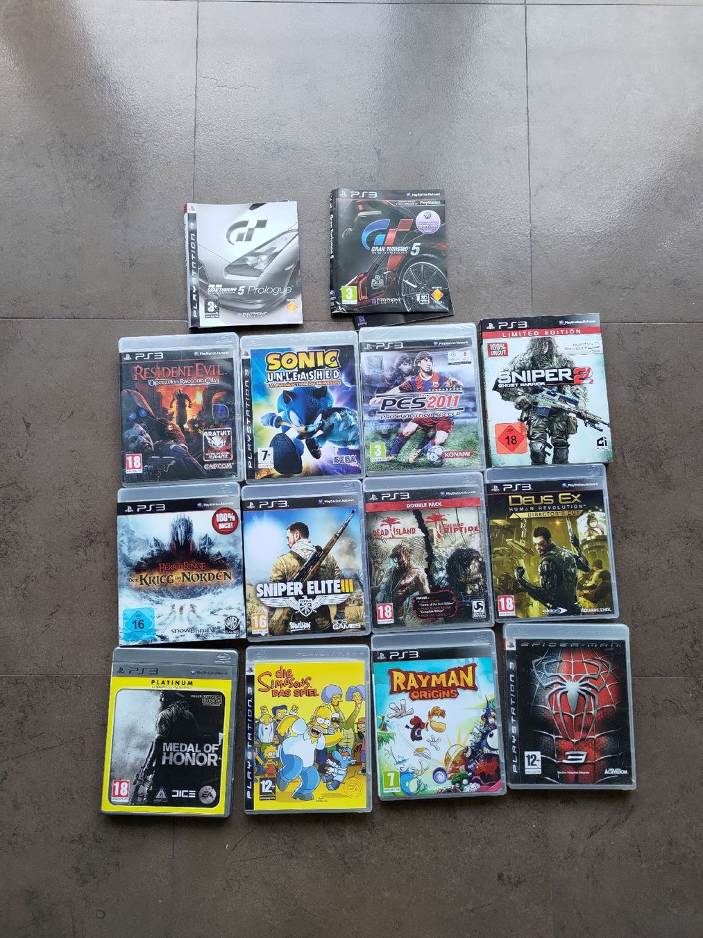 Sony Giochi: Lot ps3 – Usato da Cottens VD venduto da tald90
