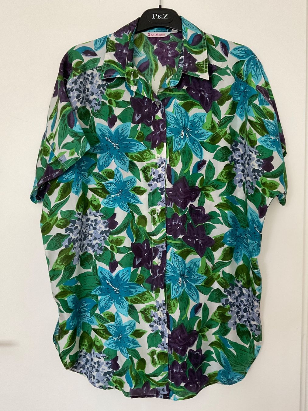 Camicette: Last Scene 100% Seiden Bluse Gr S / M oversize – Usato da Urdorf venduto da alda02