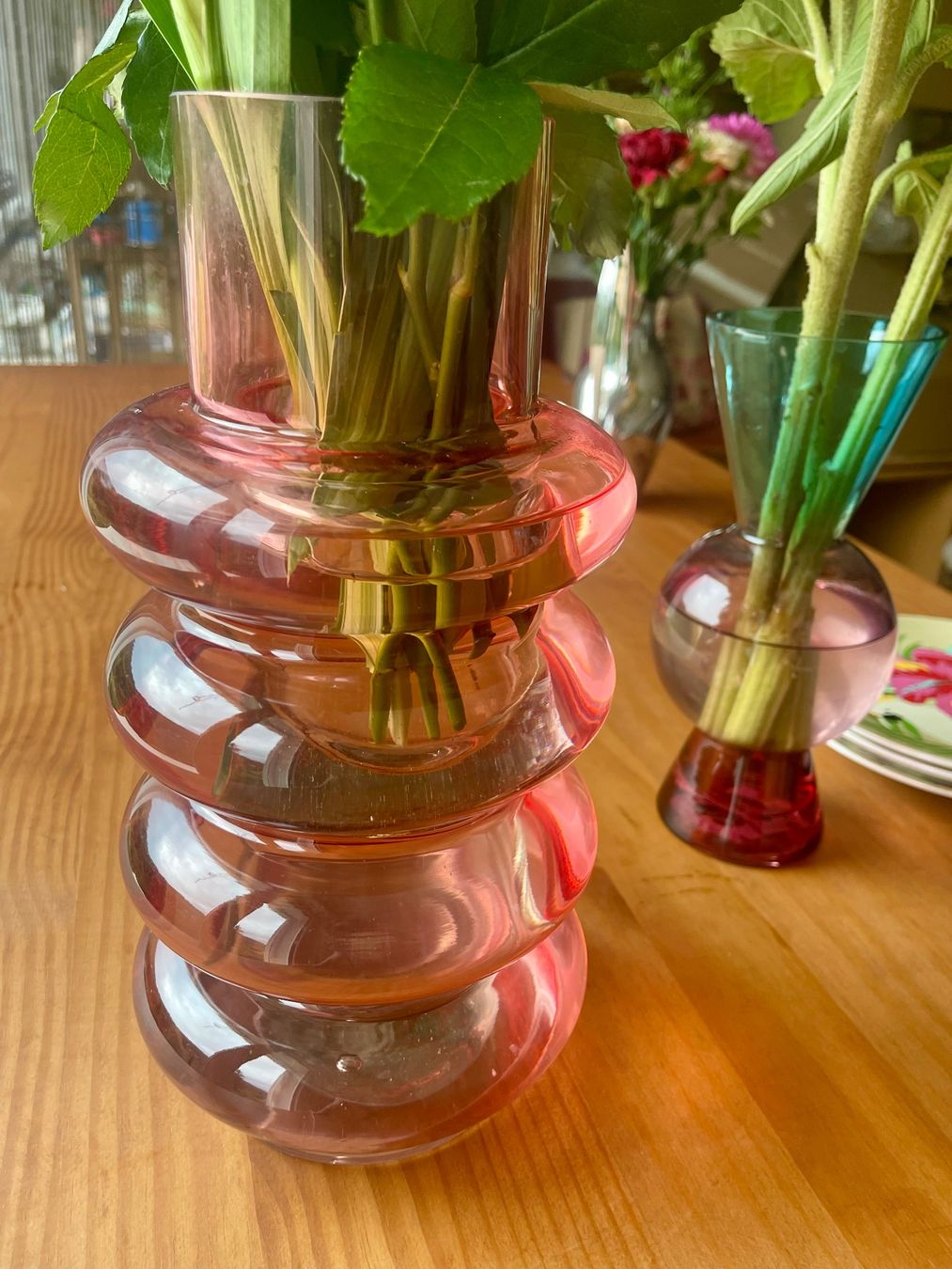 Vasi & Recipienti: XXL rot rose Glas Vase – Usato da Nussbaumen AG venduto da HelenaDavid1910
