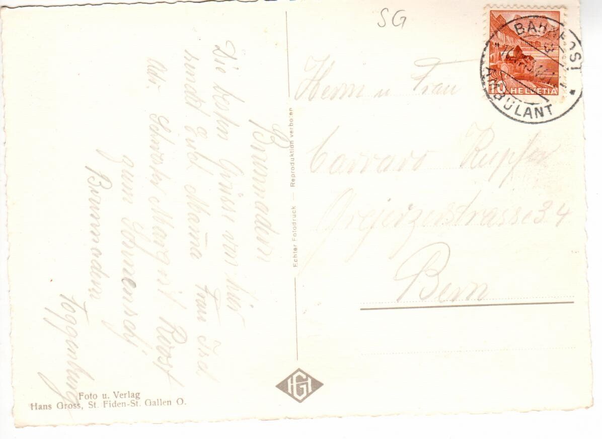 Cartoline postali: Brunnadern – Usato da Wolhusen venduto da Curver9 1
