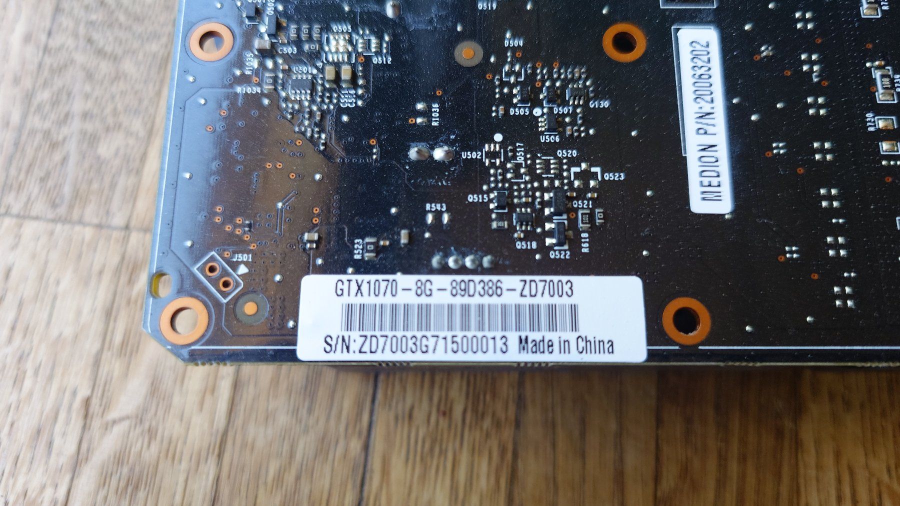 Nvidia Schede grafiche: Grafikkarte Nvidia GTX1070 8GB – Usato da Winterthur venduto da sjann 5